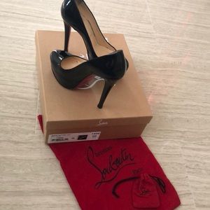 Black Bianca louboutin heels